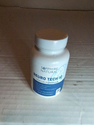 Neuro Tech IQ Focus Formula 30 Capsules  New Sealed