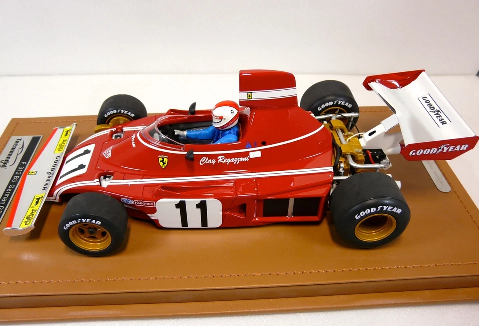 FERRARI 312 B3  F1 German GP 1974 Regazzoni WINNER   LTD TECNOMODEL 1:18 - Immagine 3 di 4