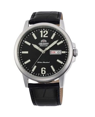 ORIENT Men Analog Automatic Casual Watch Classic Dress Black Dial Waterproof Rou