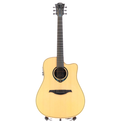 LAG HyVibe THV30DCE Acoustic Guitar W/Case - AS-IS - Broken Electronics READ