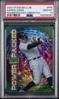 Aaron Judge PSA 10 Topps Stadium Club  Power Packed Green Foil Yankees #'d /50