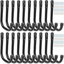 20 Pcs Heavy Duty Garage Storage Utility Hooks, 4.1Inch J Hangers Wall Hooks ...