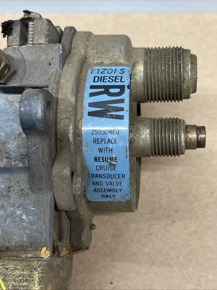 80's AC GM Diesel Cruise Control Transducer 2 Wire Used Untested 25030880 - Image 2 of 4