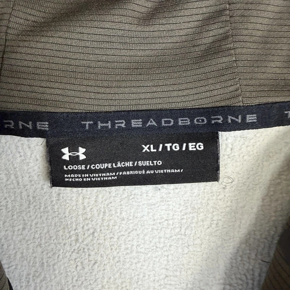 Chaqueta de Caza Under Armour Threadborne Para Hombres XL Camuflada Realtree Xtra Suelta Con Capucha Foto 4 de 4