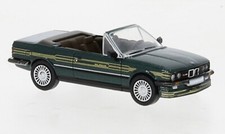 Brekina PCX870445 BMW 3 er Alpina C2 2.7 Cabriolet metallic dunkelgrün Dekor E30
