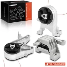 A-Premium 3x Motor & Transmission Mount for Chevrolet Malibu L4 2.4L Auto Trans.