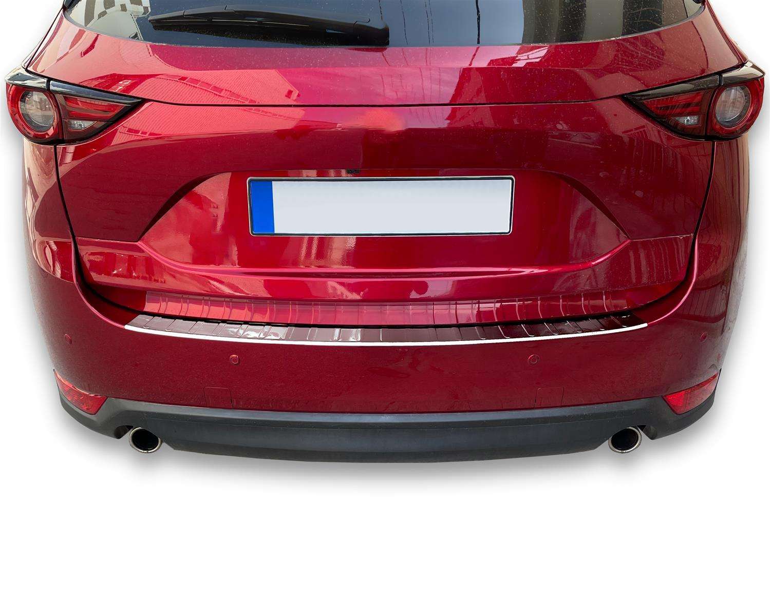 ROBUST Ladekantenschutz Aus Edelstahl In Glanzoptik – Passend Für Mazda CX-5 Ab 2017 – Kratzfestes Styling-Zubehör