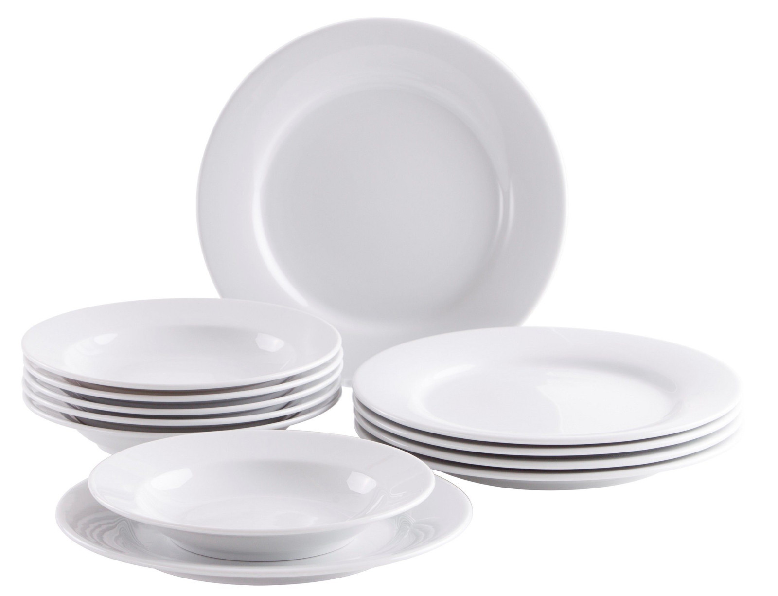 Kahla PRONTO Speiseservice 12 Tlg Speiseteller Suppenteller Tafelservice