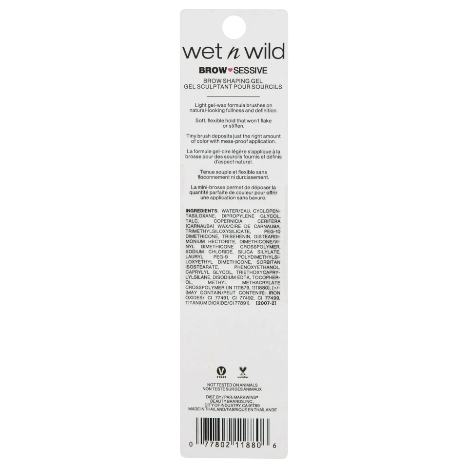 NEW Wet n Wild Brow-Sessive Eyebrow Shaping Gel Blonde 1111880 (0.09 fl oz/2.5g) - Image 2 of 4