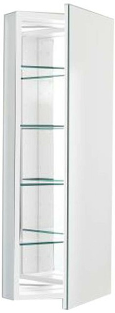 Robern Plm1640w Pl Series Flat Mirror Medicine Cabinet White For Sale Online Ebay