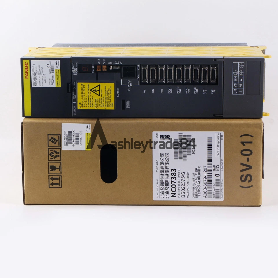 Nuevo amplificador de servoaccionamiento Fanuc 1 pieza A06B-6079-H207 A06B6079H207 Foto 4 de 4