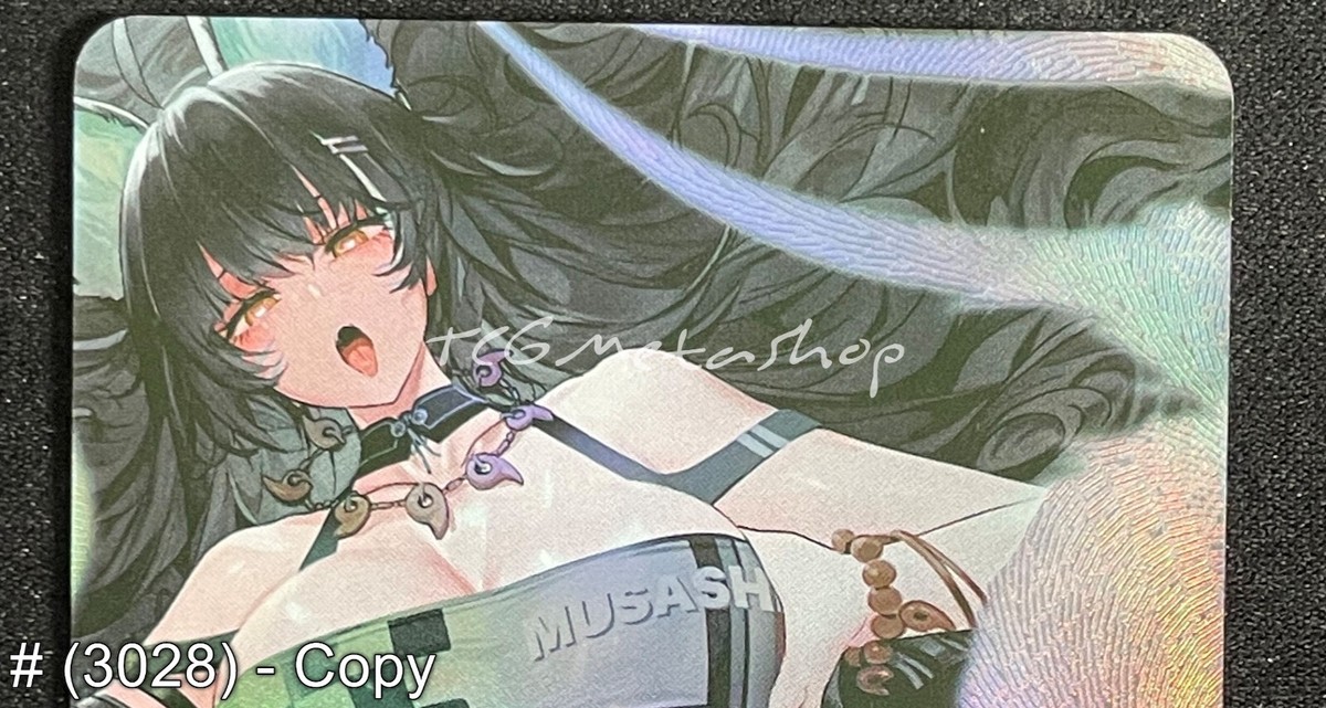🔥 # 3028 Musashi Azur Lane Goddess Story Anime Card ACG | eBay