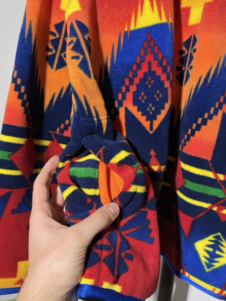 Polo Country Ralph Lauren Aztec Sportsman Quarter Zip Fleece Pullover