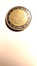 Pièce 2 euros Belgique 2003 Roi Albert ll - Rare / poste suivi/