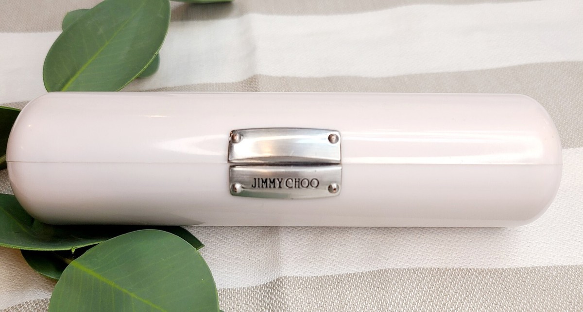 Jimmy Choo White Acrylic Magnetic Hard Clutch Eyeglass/Sunglass
