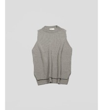 Eva Evam Wool Lily Vest Otter Gray Size 2 $260