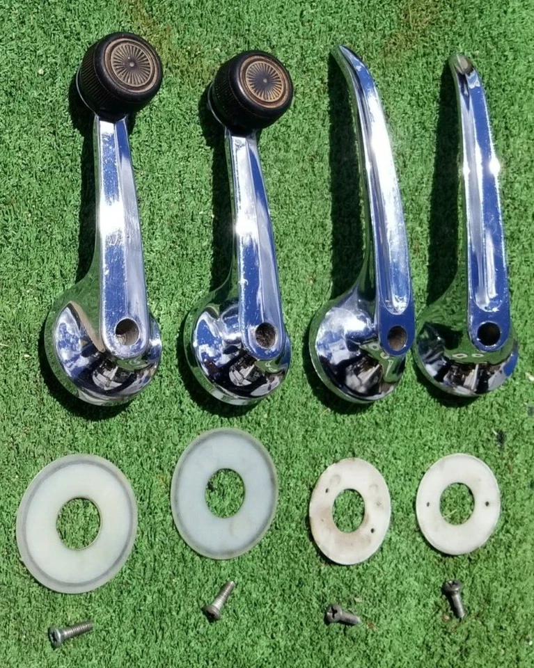 Manijas manivelas puerta ventana Mustang II King Cobra 2 Ford 74 76 77 78 1978 1974-78 Foto 3 de 4