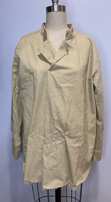 Disney Parks Galaxy s Edge Star Wars Han Solo Costume Shirt Adult M Beige