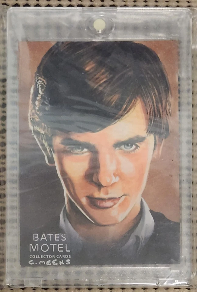 NORMAN BATES: Sketch Card CHRIS MEEKS BATES MOTEL PREMIER EDITION CHASE SP (1/1) - Image 3 of 3