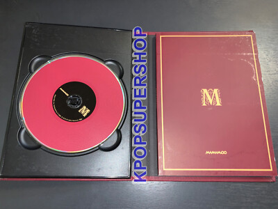 Mamamoo 4th Mini Album Memory Autographed Signed Promo CD Great