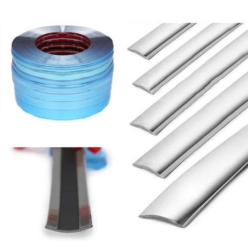 10mm Self adhesive tape Car Chrome Strip for Auto car body or bumper