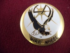 La Wire Wheels Gold White Custom Wheel Decal 1-one Decal La Wire Wheels Gold White Custom Wheel Decal 1-one Decal