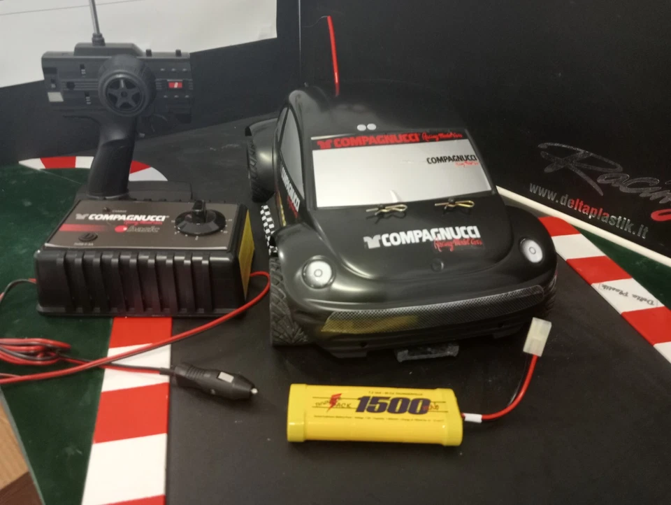 Modellismo KIT RC RTR VW BEETLE VINTAGE "Compagnucci" - Bild 3 von 4