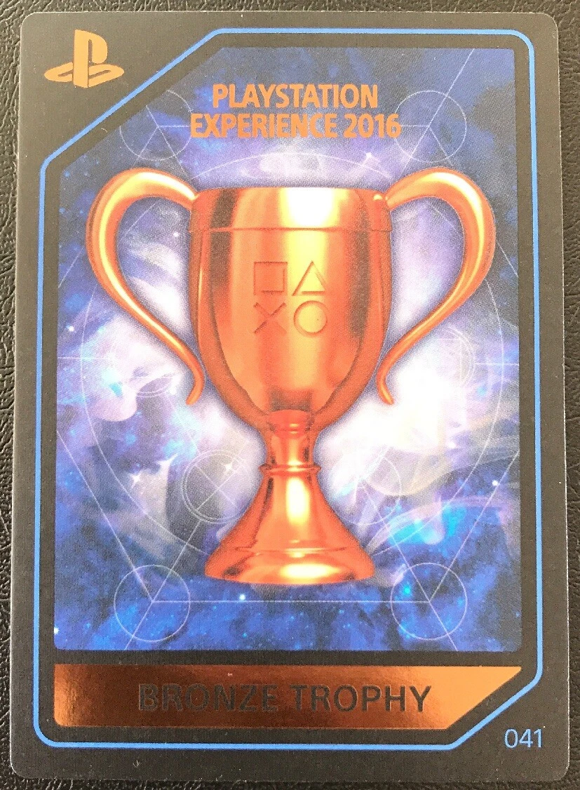 Psn best sale trophy card