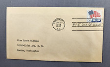 1963 USA Waving American Flag White House Washington DC First Day of Issue Cover