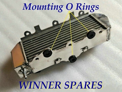 6 x Rubber grommets Radiator Mounting O Ring For Honda Yamaha Suzuki Kawasaki - 第 2/6 張圖片