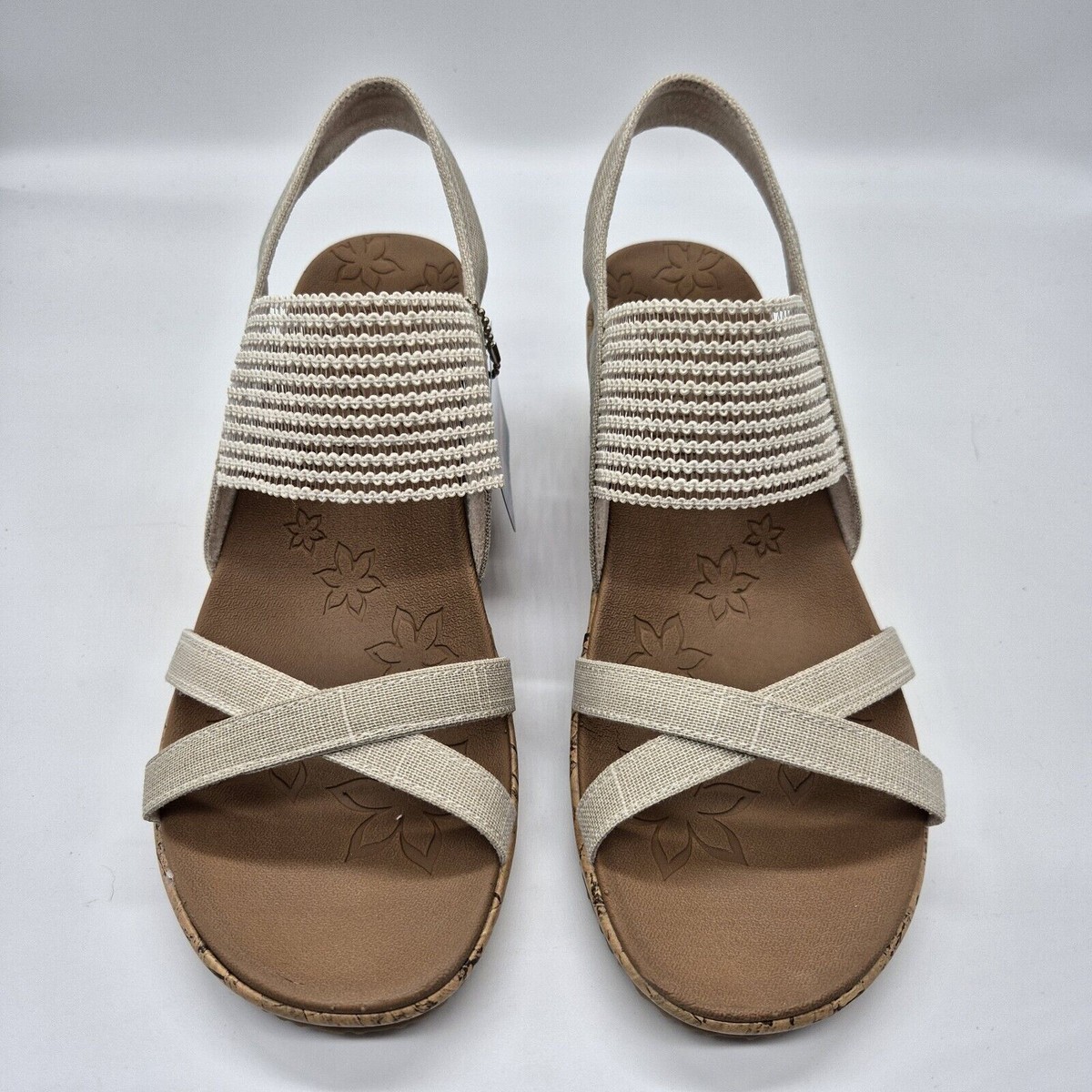 Skechers Beverlee High Tea Wedge Women's Size 9.5 M Sandals