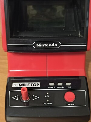 激レア ゲームウォッチ マリオ セメントファクトリー mario cement Cement Factory Mario's Nintendo Game & Watch RARE 1983 for