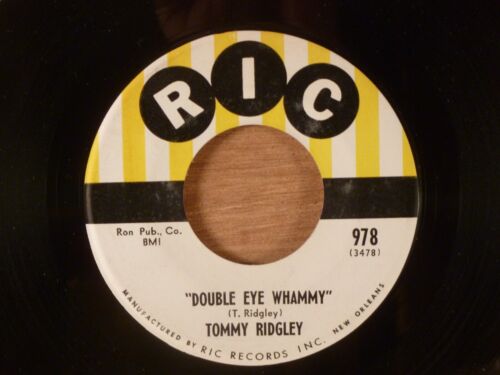 Tommy Ridgley  Double Eye Whammy/Should I Ever Love Again  R&B, Soul  1961 Ric - Photo 1/3