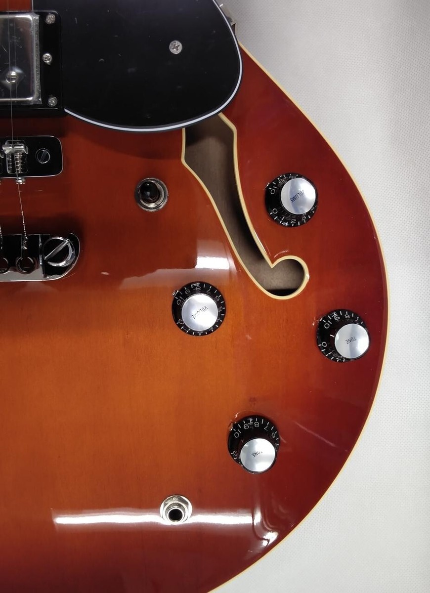 Aria Pro II TA-TONIC ALB Semi Hollow Body Electric Guitar Aria Pro II TA-TONIC ALB Semi Hollow Body Electric Guitar