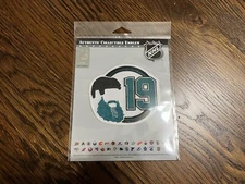 Joe Thornton San Jose Sharks Retirement Night National Emblem Patch
