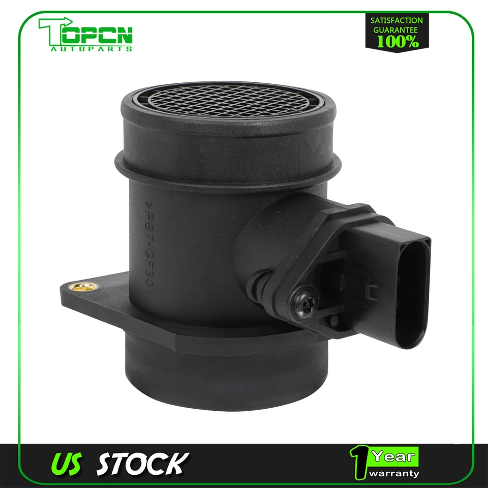 Medidor de flujo de aire másico MAF para 2001 02 03 04 2005 Audi A4 Quattro 0986280217 Foto 3 de 4