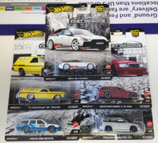 Hot Wheels Car Culture Fast Wagons Complete Set of 5 with Audi RS 6 Avant