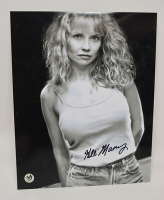 Kelli Maroney black and white portrait Signed Photo 8 x 10 COA | eBay