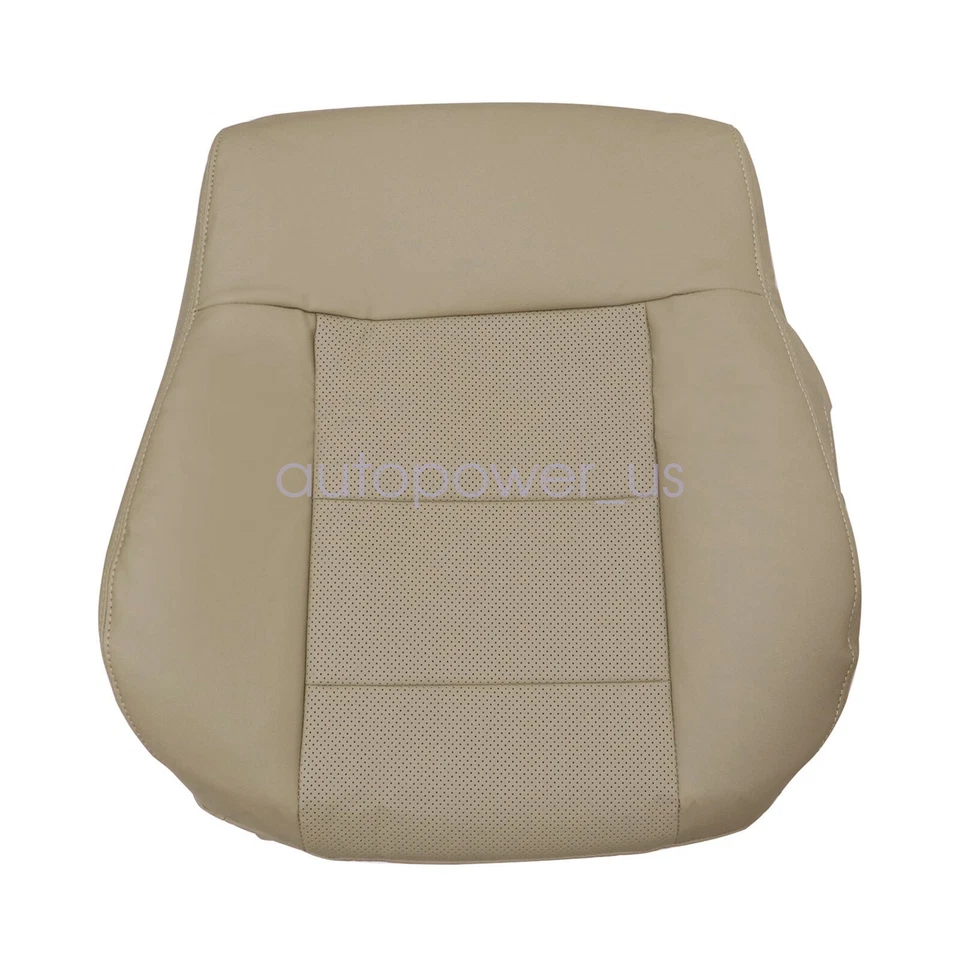 For 2010-2013 Mercedes Benz E350 Both Side Bottom + Lean Back Seat Cover Tan - Изображение 3 из 4