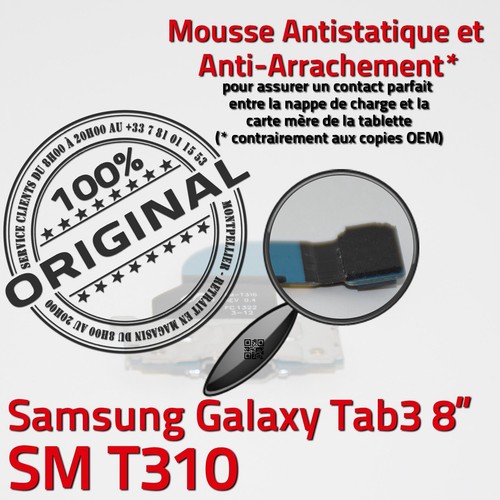 ORIGINAL Samsung Galaxy TAB 3 T310 Connecteur de Charge MicroUSB Nappe Chargeur - Photo 5/5