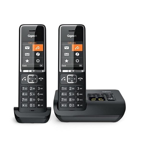 Gigaset Comfort 550A Duo - Telefon Cordless Anrufbeantworter - Sprechfunktion -