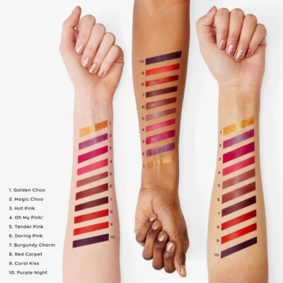 Jimmy Choo Seduction Collection Satin Lip Colour Lipstick in Red