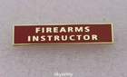Uniform Citation Bar American Firearms Instructor Citation Merit Award Lapel Pin
