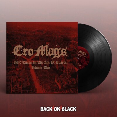 HARD TIMES IN THE AGE OF QUARREL VOL 2 by CRO-MAGS Vinyl Double Album  BOBV912LP