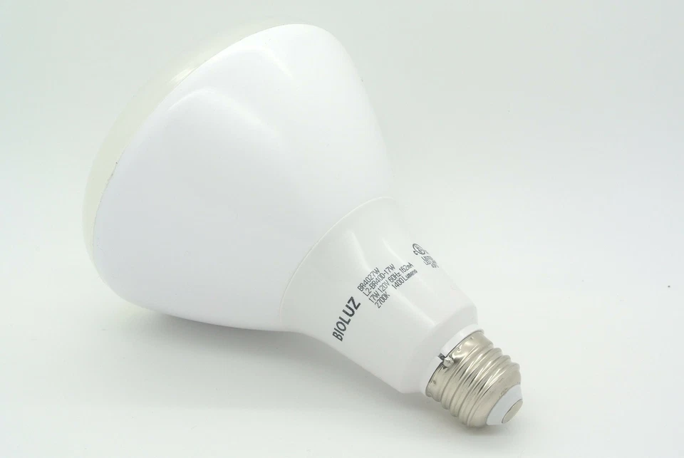 BR40 LED Bulbs by Bioluz LED – 120 Watt Replacement 1400 Lumen Dimmable - Image 3 of 4