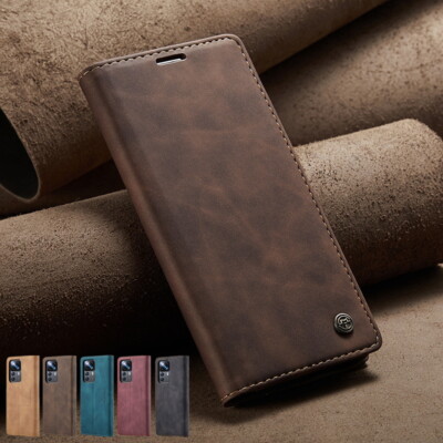 For Xiaomi Mi 11T 12T Redmi Note 11 10 9 Pro Leather Wallet Card Flip Case Cover