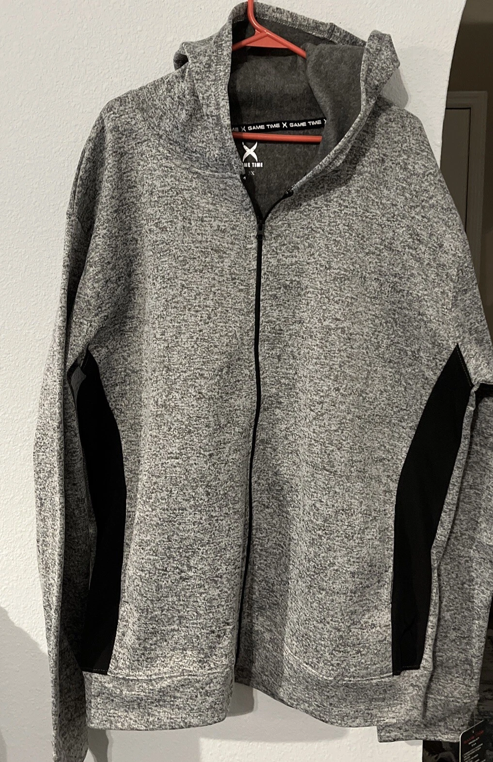 Game Time Men's Hooded Fleece Jacket 3XL -- NWT