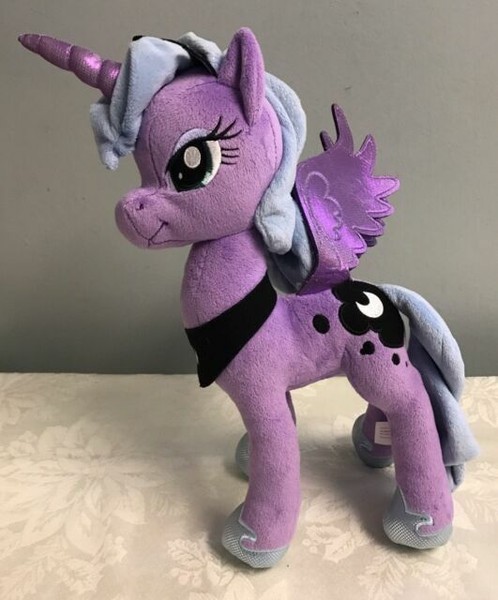 Aurora World My Little Pony Princess Luna Plush, 14" (7771342471447)
