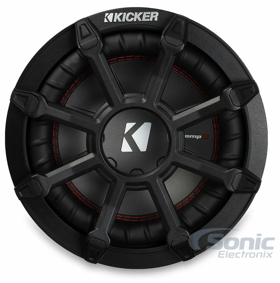Kicker 46CWTB82 8" 600W 2-ohm Sealed-tube Enclosure Subwoofer - Image 3 of 4