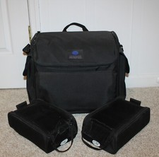 M-Creative Memories Large Storage Carrying Tote & 2 Memory Mate Zipper Bags-3pc